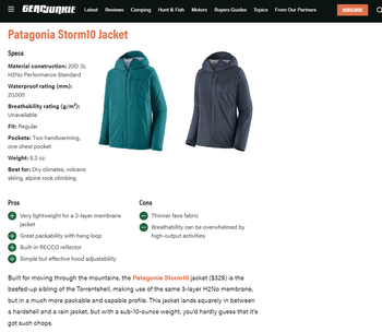 Coverage item thumbnail