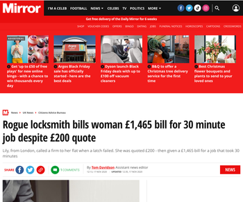 Coverage item thumbnail