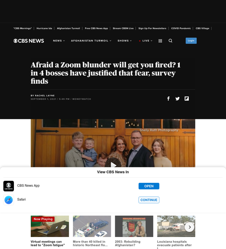 Coverage item thumbnail