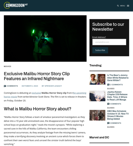 Coverage item thumbnail