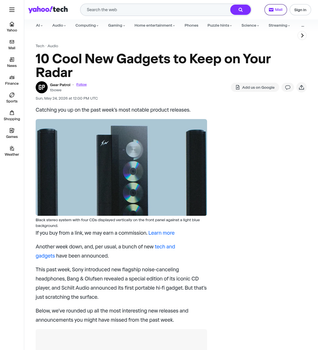 Coverage item thumbnail