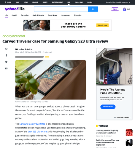 Coverage item thumbnail