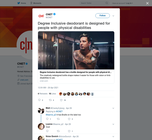 Coverage item thumbnail