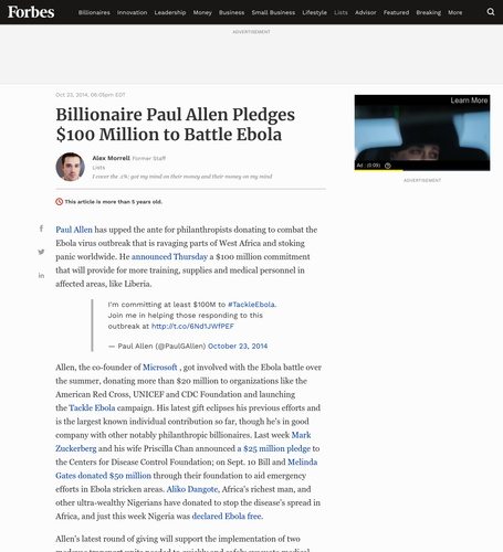 Coverage item thumbnail