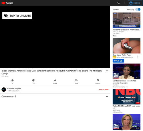 Coverage item thumbnail