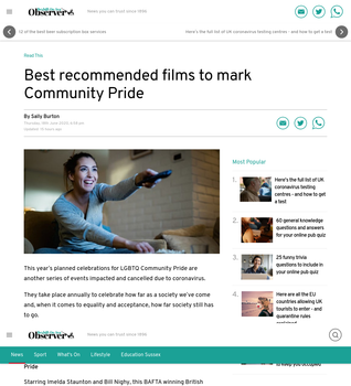 Coverage item thumbnail